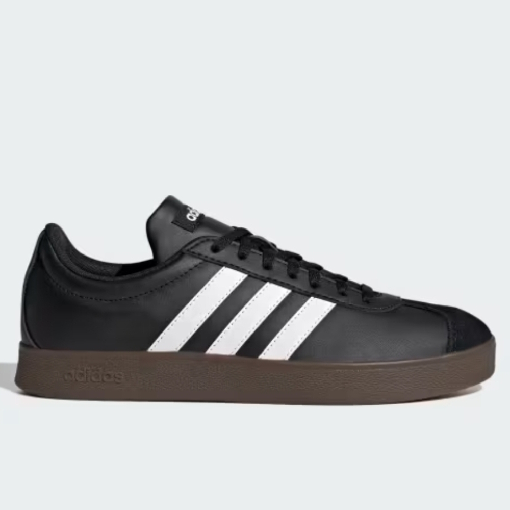 New Adidas Women's Black and White Sneakers - Picture 4 of 6